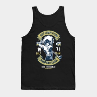 Golf Competition Champion League Tank Top